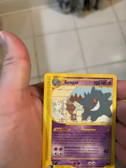 Pokemon Gengar TCG Skyridge 10/144 Non-Holo E Reader Card - Image 3