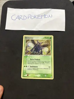 Pokemon Card Heracross 7/101 Set Ex Leggende Nascoste-Ita-Holo-Swirl-Mint! - Image 1