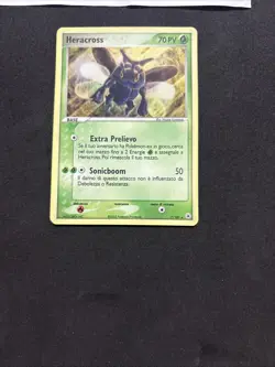 Pokemon Card Heracross 7/101 Set Ex Leggende Nascoste-Ita-Holo-Swirl-Mint! - Image 3
