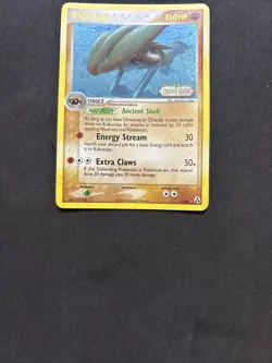 Pokemon Card Kabutops 7/92 EX Legend Maker-stamped-Eng-Holo-Nm! - Image 3