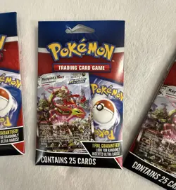 Pokemon TCG Pack Lot of 5 New Sealed (1 Guaranteed Foil Card Each) - Image 2