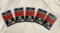 Pokemon TCG Pack Lot of 5 New Sealed (1 Guaranteed Foil Card Each) - Image 3