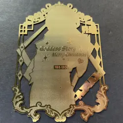 Goddess Story Gold METAL Card - Serial Number #155/200! Kafka Anime Girl - Image 5