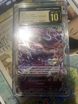 Kaido Tournament Pack Vol. 1 One Piece Promotion Cards OP-PR Pristine 10 - Image 1