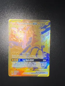 Pokemon Pikachu & Zekrom GX Tag Team SM248 Sun and Moon Gold Promo Card - Image 2