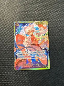 One Piece Card Game Carte Holo Don Monkey D. Luffy OP05-119 Sec FR NM - Image 1
