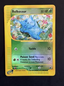 Pokemon TCG Bulbasaur Expedition Base Set Card 94/165 Reverse Holo - Image 1