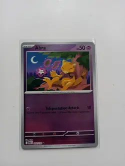Abra 054/132 Mega Evolution Reverse Holo NM Pokemon Card - Image 1