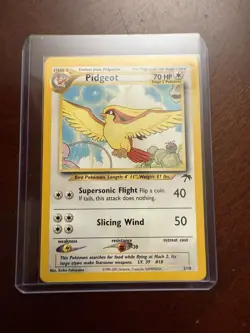 Pidgeot 2/18 - Southern Islands Vintage Pokemon TCG Card NM/MINT - Image 1