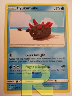 Pyukumuku R Legami Inossidabili R 53/214 R Non Comune R Pokemon R Italiano - Image 1