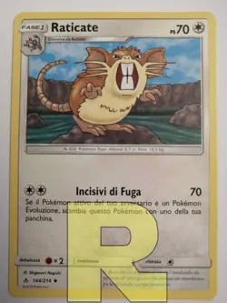 Raticate R Legami Inossidabili R 144/214 R Non Comune R Pokemon R Italiano - Image 1