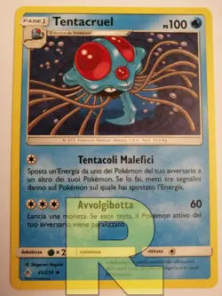 Tentacruel R Legami Inossidabili R 41/214 R Non Comune R Pokemon R Italiano - Image 1