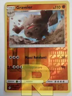 Graveler R Legami Inossidabili R 88/214 R Reverse Holo R Pokemon R Italiano - Image 1