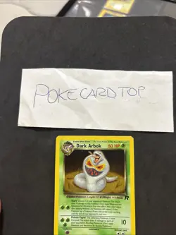 Pokemon Card Dark Arbok 2/82 -Team Rocket-Ita-Holo-good! - Image 2