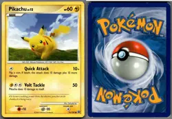 2008 Pokemon, D&P Majestic Dawn, #70/100 Pikachu Lv. 12, Common - Image 1