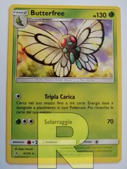 Butterfree R Legami Inossidabili 4/214 R Rara R Pokemon R Italiano R Errecards - Image 1