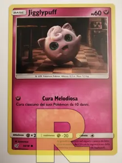 Jigglypuff R Detective Pikachu 14/18 R Holo Foil R Pokemon R Italiano - Image 1