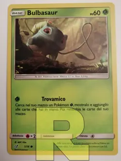 Bulbasaur R Detective Pikachu 1/18 R Holo Foil R Pokemon R Italiano - Image 1