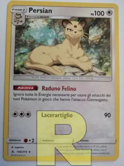 Persian R Legami Inossidabili 148/214 R Rara R Pokemon R Italiano R Errecards - Image 1