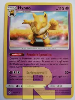 Hypno R Legami Inossidabili 72/214 R Rara R Pokemon R Italiano R Errecards - Image 1