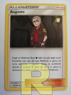 Augusto / Nanu R Gioco Di Squadra 150/181 R Non Comune Pokemon Italiano - Image 1