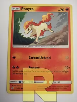 Ponyta R Gioco Di Squadra 17/181 R Comune R Pokemon R Italiano - Image 1