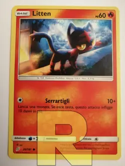 Litten R Gioco Di Squadra 20/181 R Comune R Pokemon R Italiano - Image 1