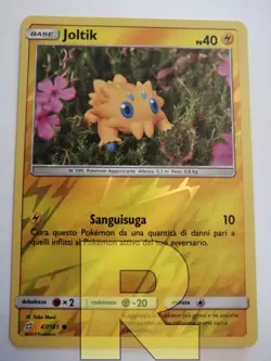 Joltik R Gioco Di Squadra 47/181 R Reverse Holo Foil R Pokemon Italiano - Image 1