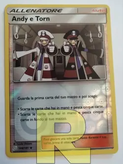 Andy & Torn / E R Gioco Di Squadra 144/181 R Reverse Foil R Pokemon Italiano - Image 1