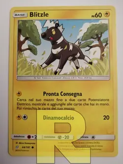 Blitzle R Gioco Di Squadra 44/181 R Comune R Pokemon R Italiano - Image 1