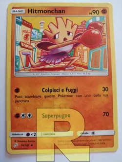 Hitmonchan R Gioco Di Squadra 74/181 R Non Comune R Pokemon R Italiano - Image 1