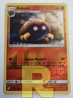 Kabuto R Gioco Di Squadra 77/181 R Reverse Holo Foil R Pokemon Italiano - Image 1