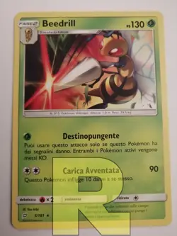 Beedrill R Gioco Di Squadra 5/181 R Rara R Pokemon R Italiano - Image 1