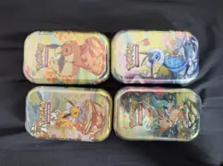 Sealed Pokemon Prismatic Evolutions Mini Tins Full Set of 4 - Image 1