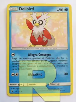 Delibird R Tuoni Perduti 57/214 R Non Comune R Pokemon R Italiano - Image 1