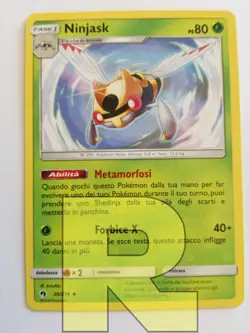 Ninjask R Tuoni Perduti 30/214 R Non Comune R Pokemon R Italiano - Image 1