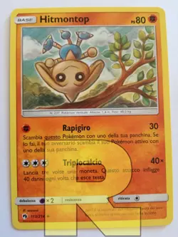 Hitmontop R Tuoni Perduti 113/214 R Non Comune R Pokemon R Italiano - Image 1