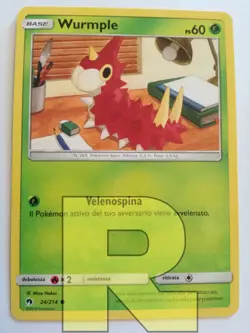 Wurmple R Tuoni Perduti 24/214 R Comune R Pokemon R Italiano R Errecards - Image 1