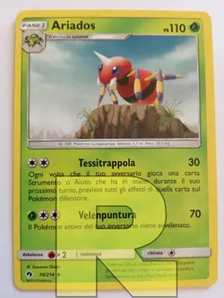 Ariados R Tuoni Perduti 10/214 R Non Comune R Pokemon R Italiano - Image 1