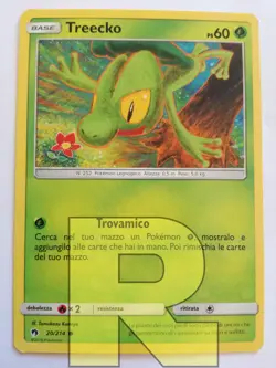 Treecko R Tuoni Perduti 20/214 R Comune R Pokemon R Italiano R Errecards - Image 1