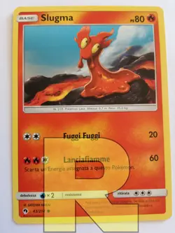 Slugma R Tuoni Perduti 43/214 R Comune R Pokemon R Italiano R Errecards - Image 1