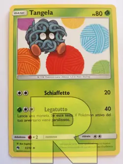 Tangela R Tuoni Perduti 1/214 R Comune R Pokemon R Italiano R Errecards - Image 1