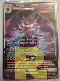 Naganadel GX R Promo SM125 R Rara Holo Foil R Pokemon R Italiano R SEALED - Image 1