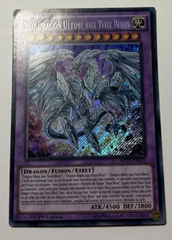 Yu-Gi-Oh - NEO DRAGON ULTIME AUX YEUX BLEUS - MVP1-FRS01 - Secret Played E - Image 1