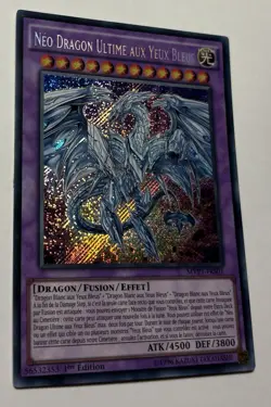Yu-Gi-Oh - NEO DRAGON ULTIME AUX YEUX BLEUS - MVP1-FRS01 - Secret Played E - Image 2