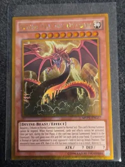 Yugioh Slifer the Sky Dragon MVP1-ENG57 Gold Rare VLP - Image 1