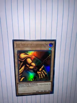 Left Arm of the Forbidden One LOB-123 The Legend of Blue Eyes White Dragon... - Image 1