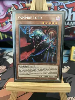 Vampire Lord - DCR-EN000 - Secret Rare - YuGiOh 25th Reprint - Image 1
