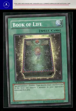 Yugioh Structure Deck: Zombie Madness Book of Life #SD2-EN021 - Image 1