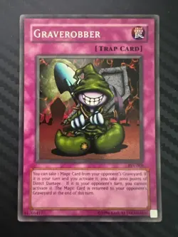 Yugioh Graverobber PSV-008 Super Rare Unlimited HP - Image 1